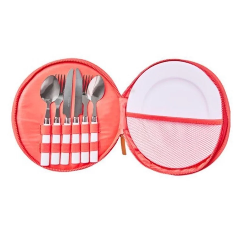 NEW Sunnylife Lovers reusable cutlery picnic set in Catalina